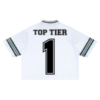 MOST VALUABLE PLAYER  Boxy Striped Soccer Jersey