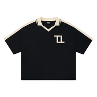 TOP TIER  Block Polo Shirt