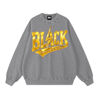 Snow Washed Oversized Sweatshirt