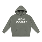 High Society Oversize Fleeced Hoodie