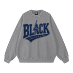 Snow Washed Oversized Sweatshirt