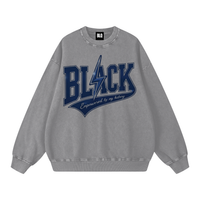 Snow Washed Oversized Sweatshirt