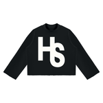 High Society Raw Edge Boxy Sweatshirt