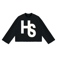 High Society Raw Edge Boxy Sweatshirt