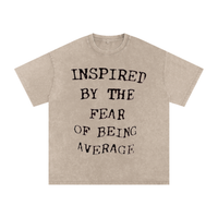 INSPIRED BY THE FEAR OF AVERAGE STONE WASH TEE