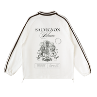 TOP TIER Lapel Collar Sweatshirt
