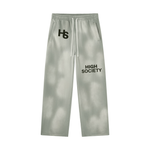 High Society Sunfade Wide Leg Fleece Sweatpants