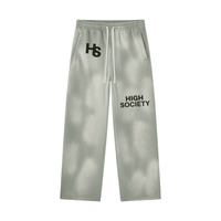 High Society Sunfade Wide Leg Fleece Sweatpants