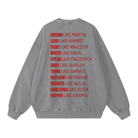 Snow Washed Oversized Sweatshirt