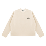 Vintage Wash Boxy  Waffle Raw Edge T-Shirt