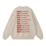 Snow Washed Oversized Sweatshirt