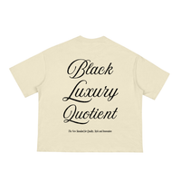 BLACK ROSARY BOXY TEE