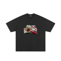 WHAT'S IN YOUR POCKET Hand-frayed T-Shirt