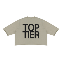 CASA BLANCA Raw Hem Boxy T-Shirt