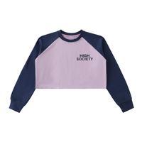 High Soiciety Crop Sweatshirt